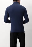 Warm fashion micro cotton long-sleeved turtleneck jumper