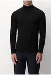 Warm fashion Merino wool long-sleeved turtleneck jumper