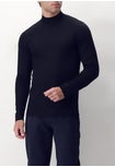 Warm fashion lyocell long-sleeved turtleneck jumper