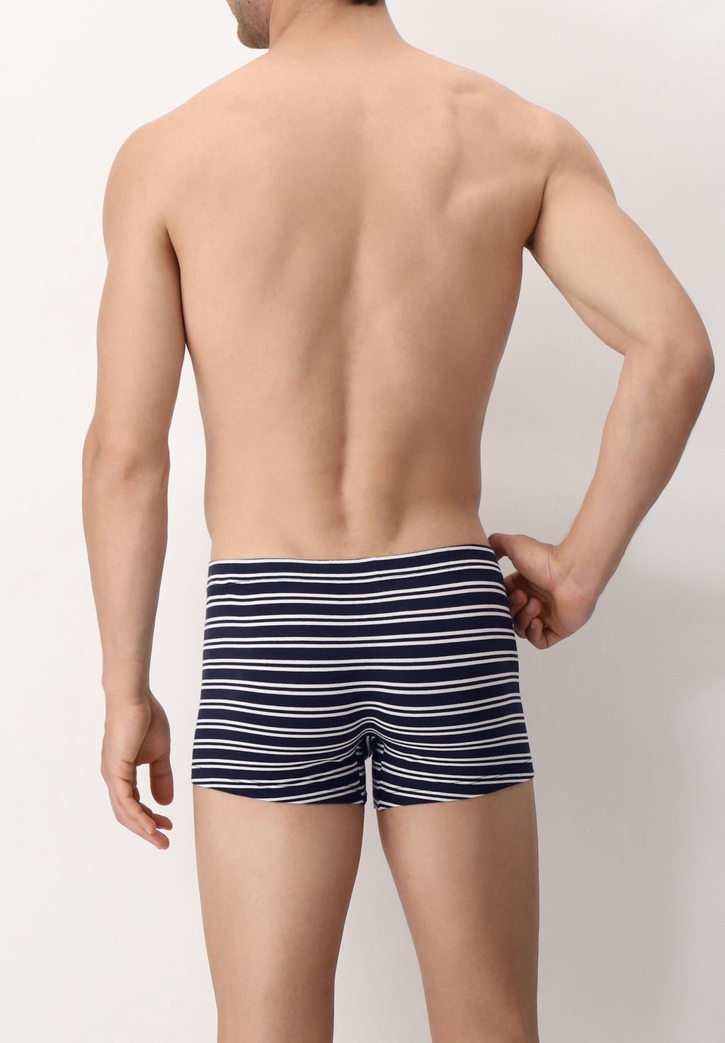 Bi-Elastic Cotton Boxer Trunks Matching Colours Tripack