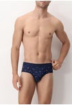 Stretch Cotton Briefs Matching Pattern Duo Pack