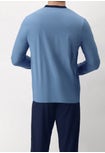 Serafino Basic Cotton Long Pyjamas