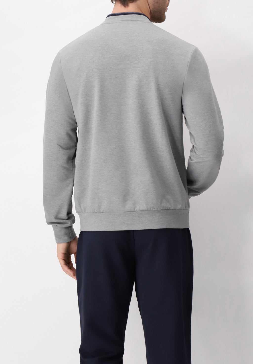 Open Sweatsuit with Zip in Warm Stretch Fleece