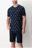 Short Cotton Jersey Seraphino Pyjamas Toucan Print